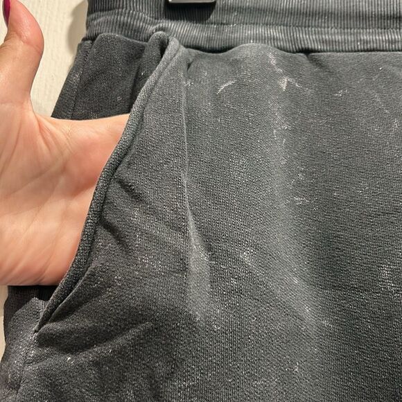 CHRLDR Distressed Black Jogger Sweatpants, Size Large - Picture 3 of 7